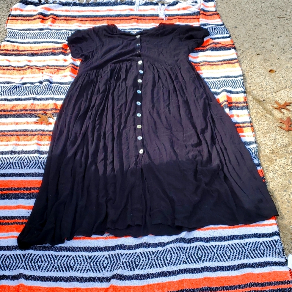 Mg apparel dress black xl women